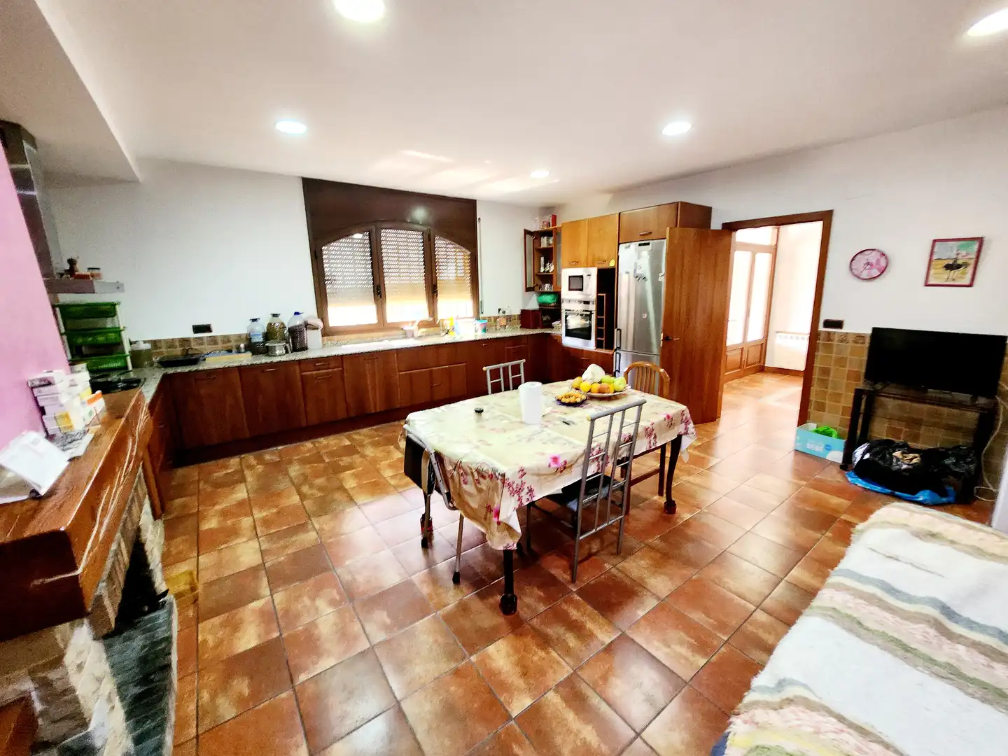 Cocina de Finca rústica de alquiler con opción a compra en Esparreguera con Calefacción, Jardín privado y Terraza