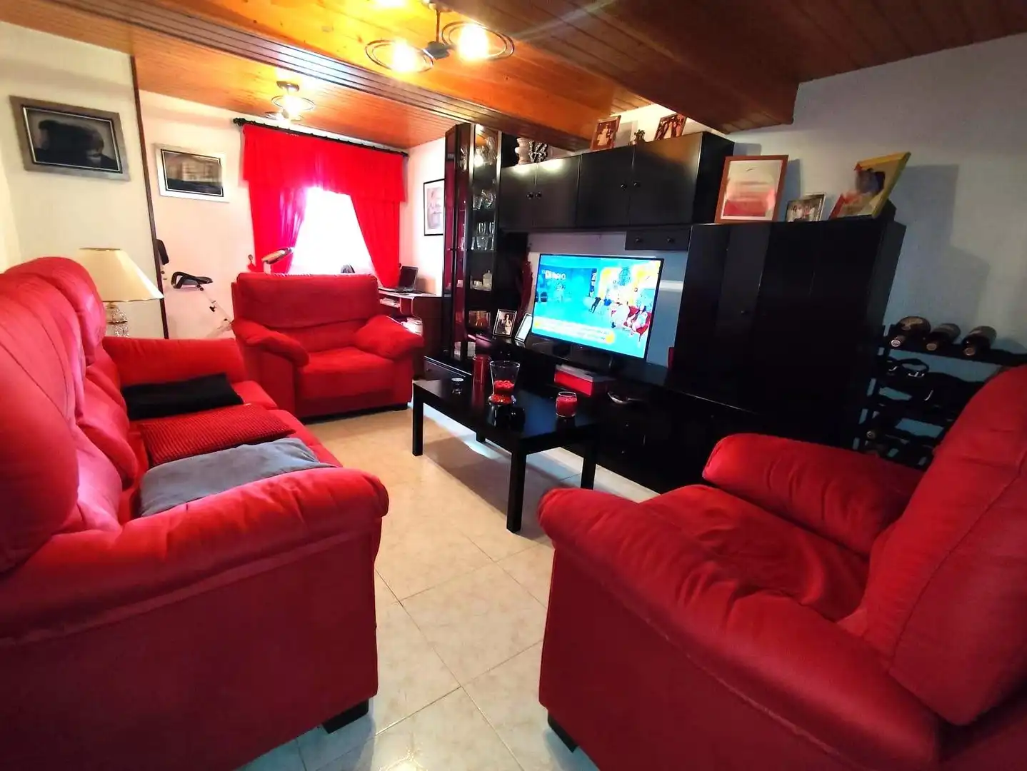 Sala de estar de Casa o chalet en venta en Villaescusa (Cantabria) con Jardín privado, Trastero y Balcón