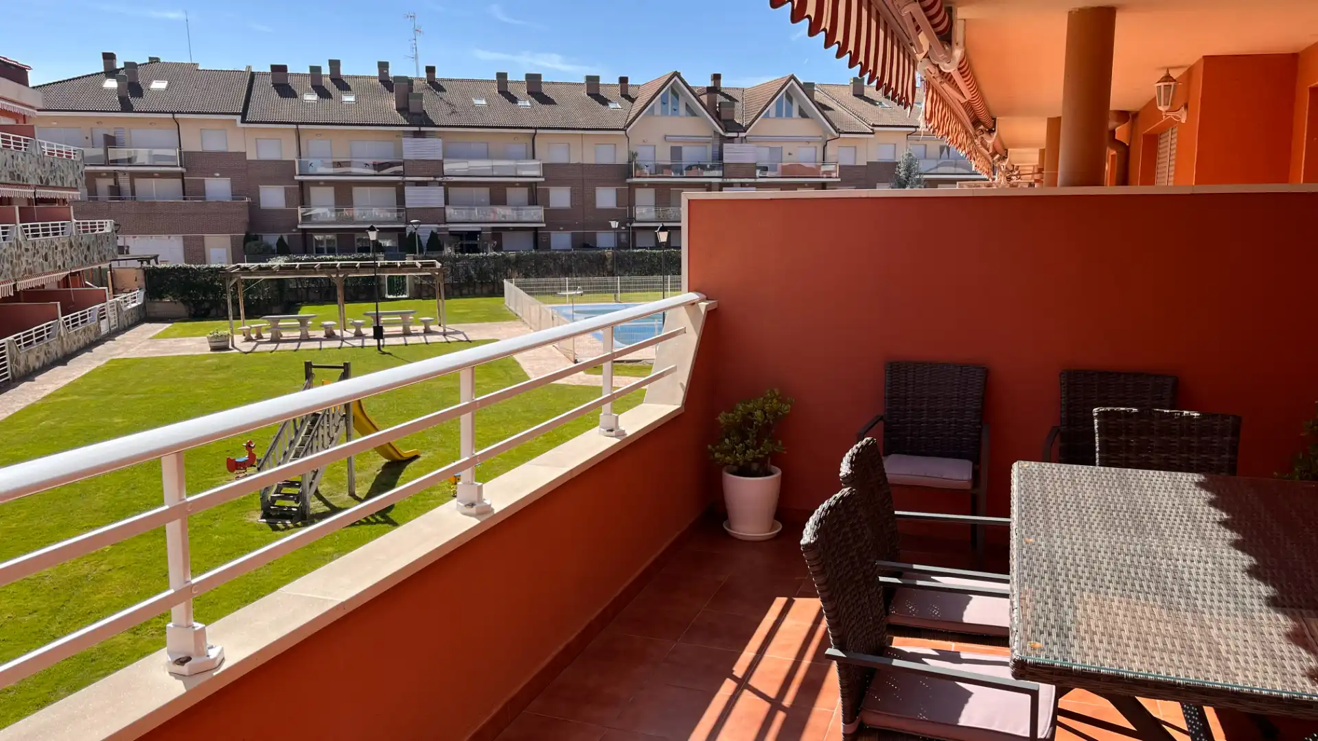 Garden of Flat for sale in Alesanco  with Heating, Parquet flooring and Terrace