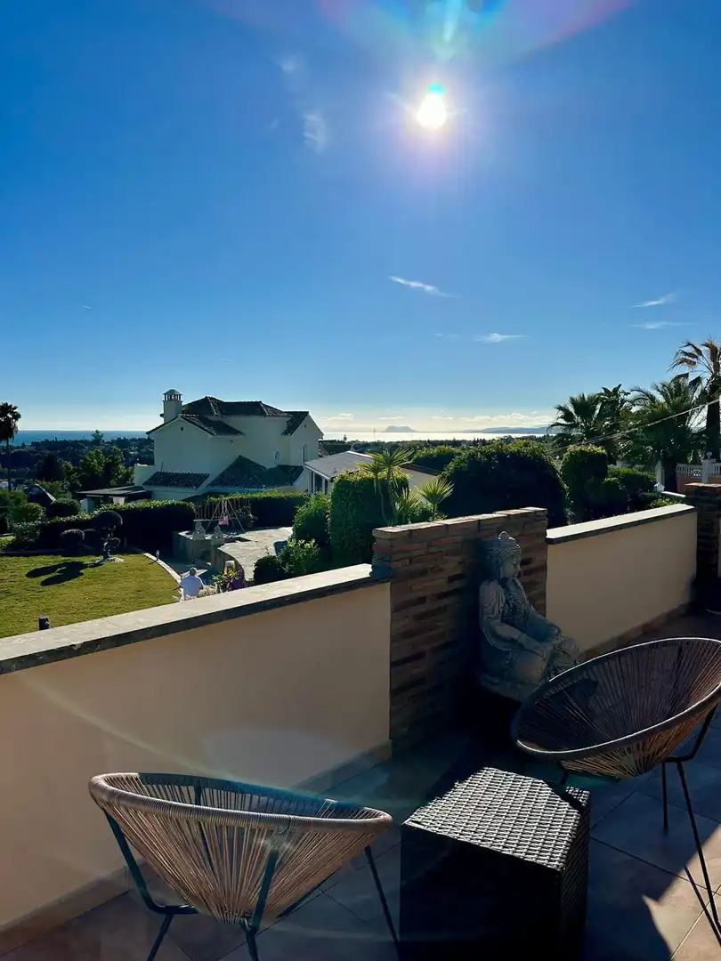 Terrace of Houses for sale in Estepona  with Air Conditioner, Private garden and Terrace