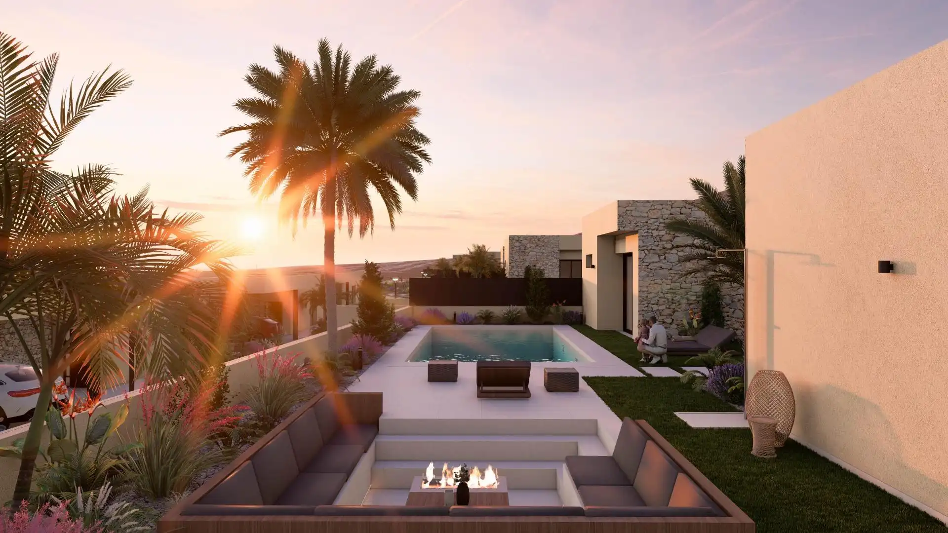 Terrassa de Casa o xalet en venda en Murcia amb Aire condicionat, Jardí privat i Terrassa