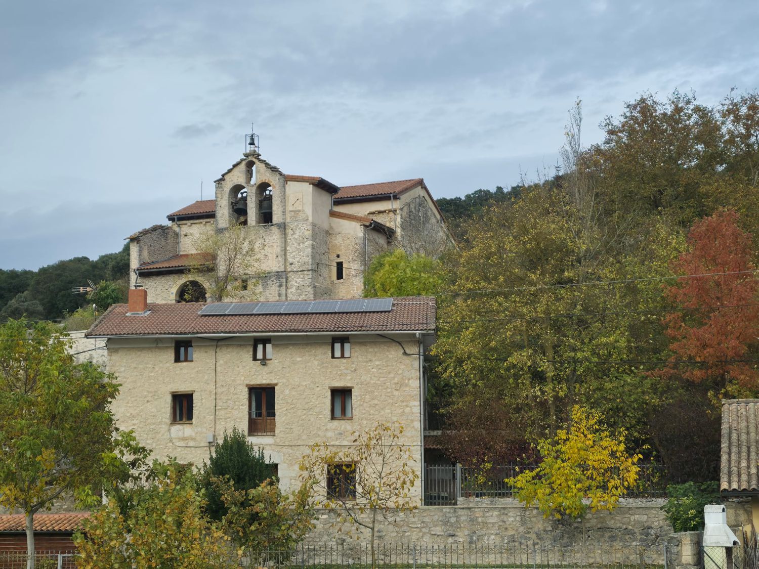 Vista exterior de Casa o chalet en venta en Añana con Calefacción y Balcón