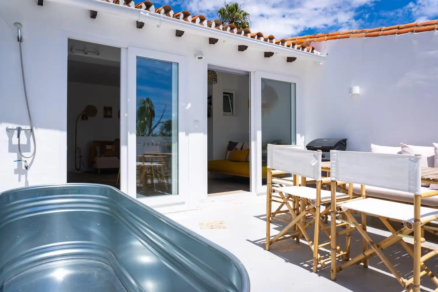Terraza de Casa adosada en venta en Benalmádena con Aire acondicionado, Calefacción y Terraza