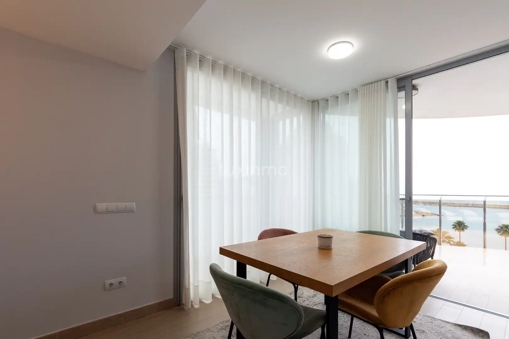 Sala de estar de Piso en venta en Calpe / Calp con Aire acondicionado, Calefacción y Jardín privado