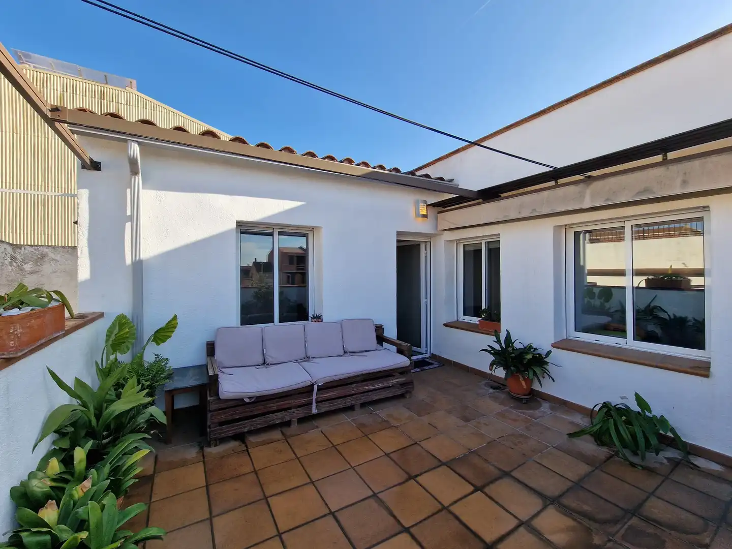 Terraza de Finca rústica en venta en Cassà de la Selva con Aire acondicionado, Calefacción y Terraza