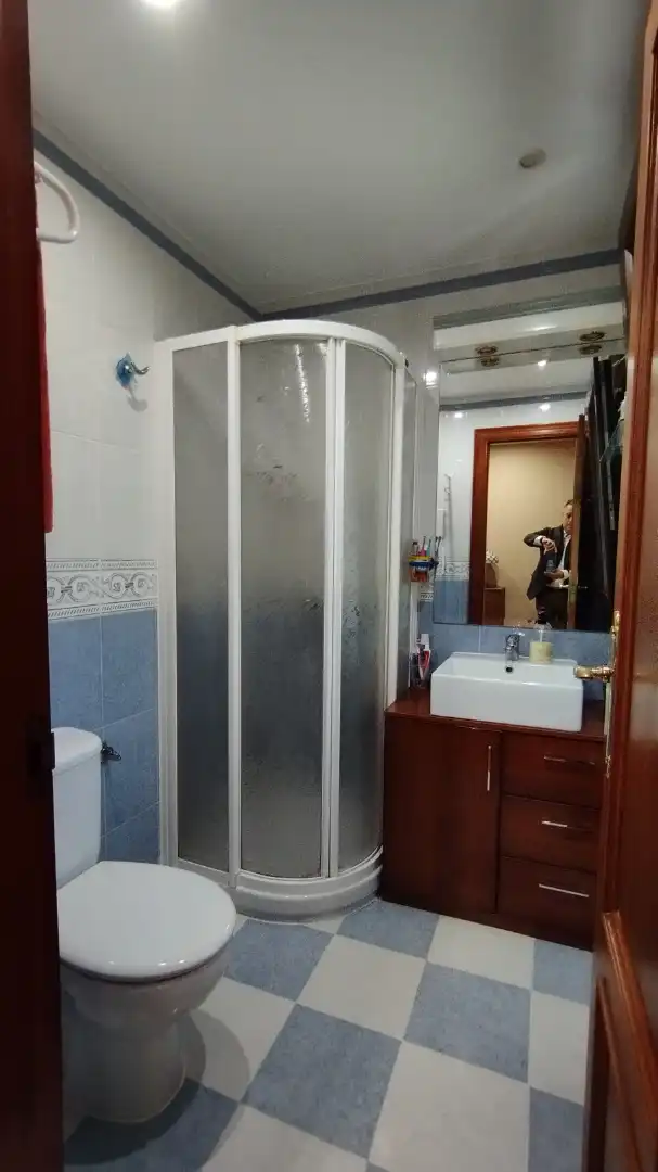 Baño de Casa adosada en venta en Medina del Campo con Aire acondicionado y Calefacción