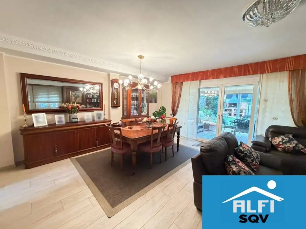 Dining room of Houses for sale in Sant Quirze del Vallès  with Air Conditioner, Heating and Private garden