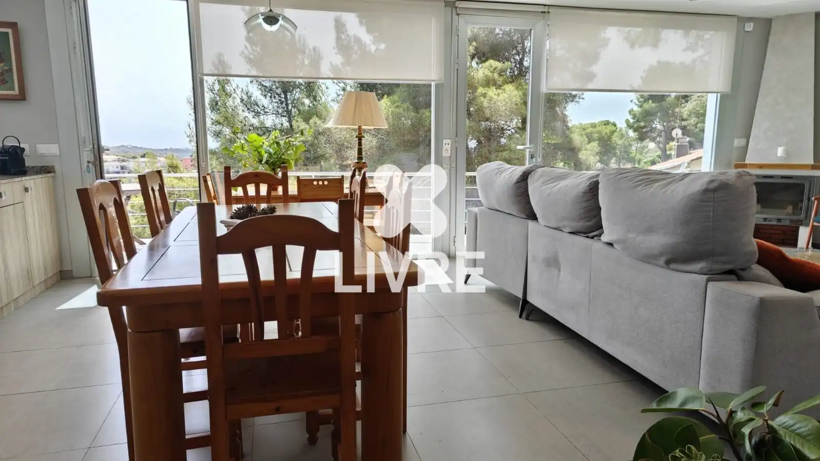 Sala de estar de Casa o chalet en venta en Cunit con Aire acondicionado, Calefacción y Piscina