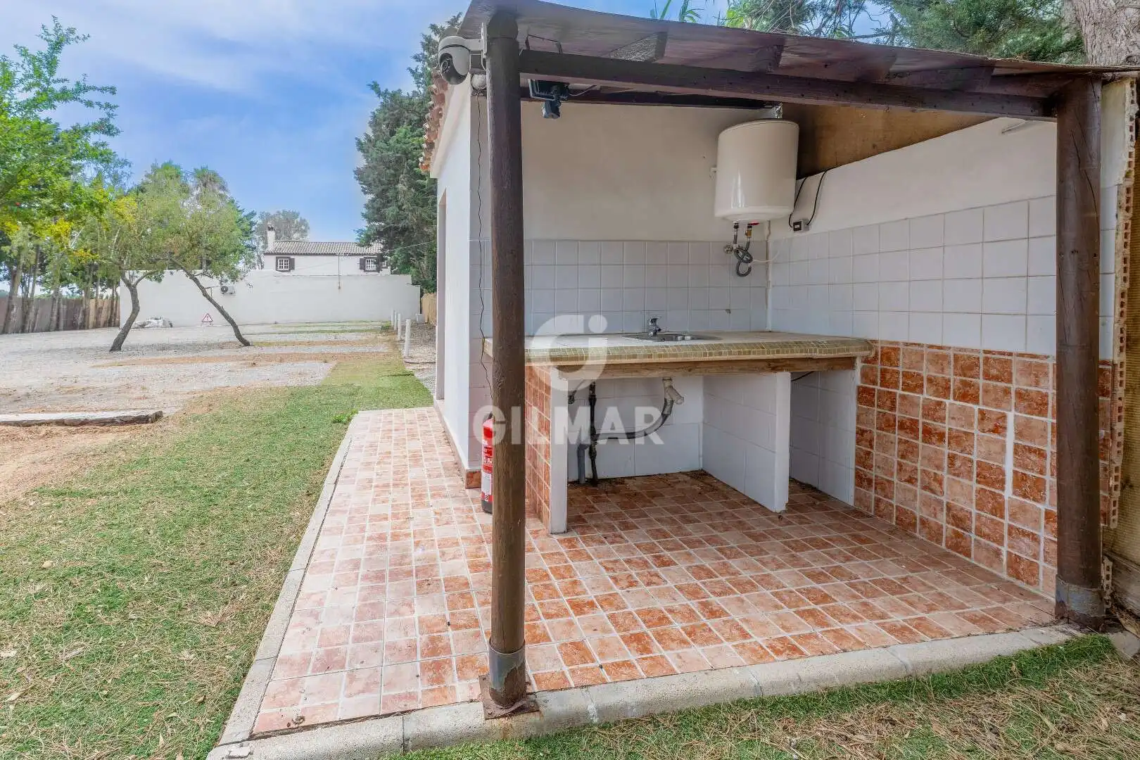 Jardí de Casa o xalet en venda en Vejer de la Frontera amb Calefacció, Jardí privat i Piscina