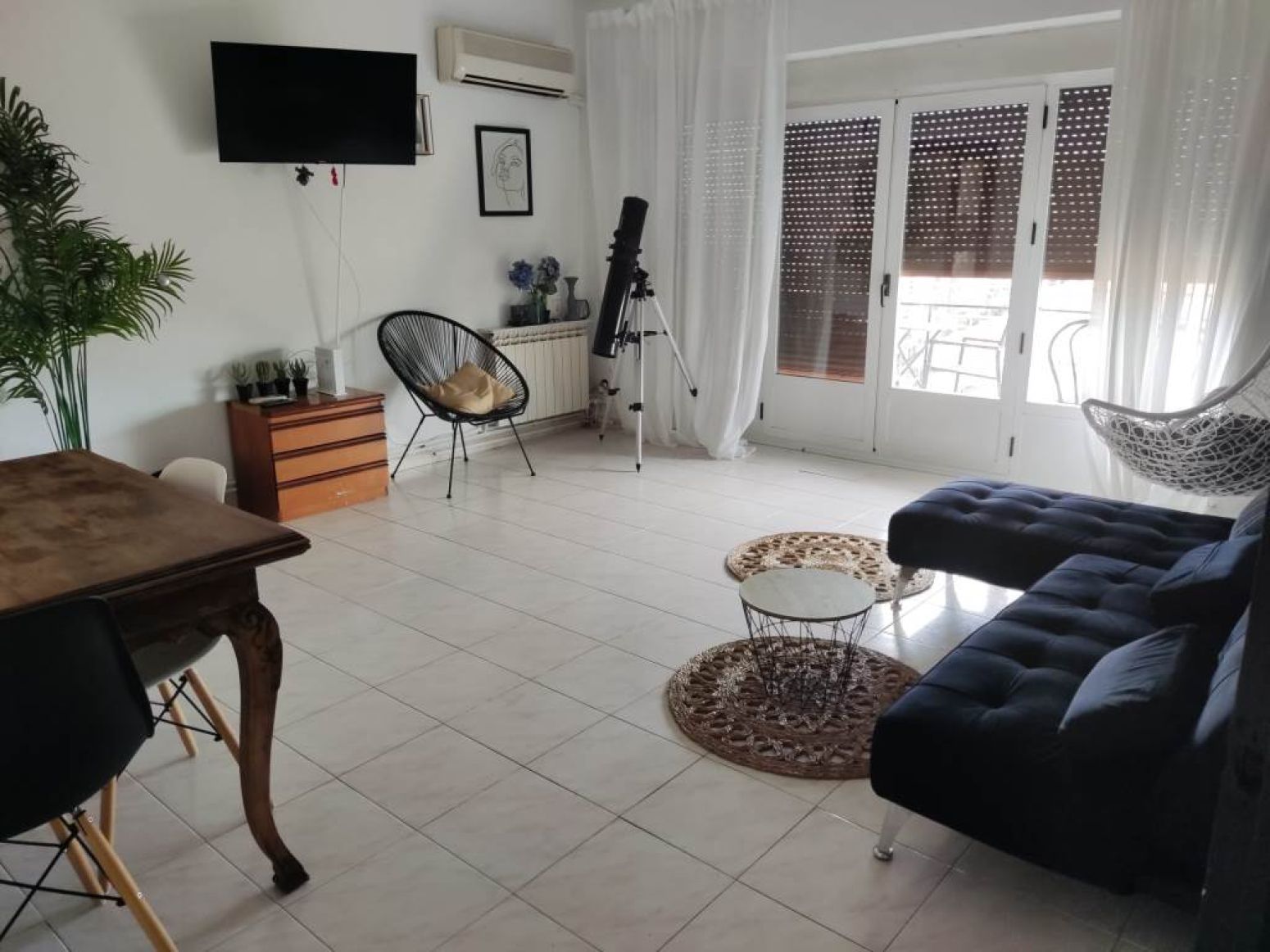 Living room of Flat to rent in Salamanca Capital  with Heating, Terrace and Furnished