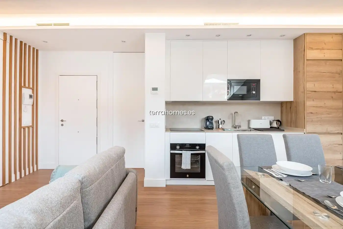 Cocina de Apartamento en venta en Madrid con Aire acondicionado y Amueblado