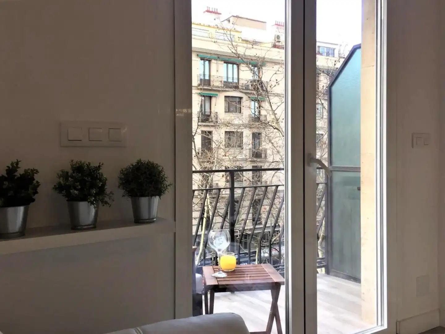 Balcony of Flat for rent in Centro
