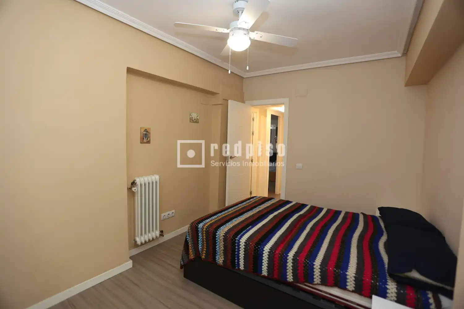Bedroom of Flat for sale in Madrid  with Air Conditioner, Heating and Terrace