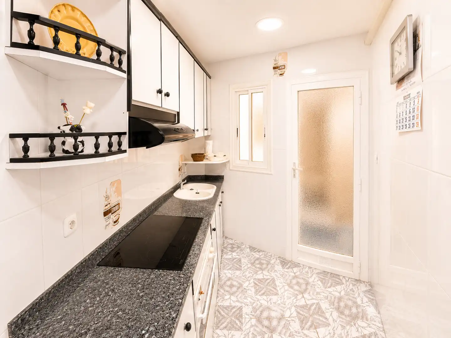 Cocina de Piso en venta en Santa Coloma de Gramenet con Aire acondicionado, Calefacción y Balcón