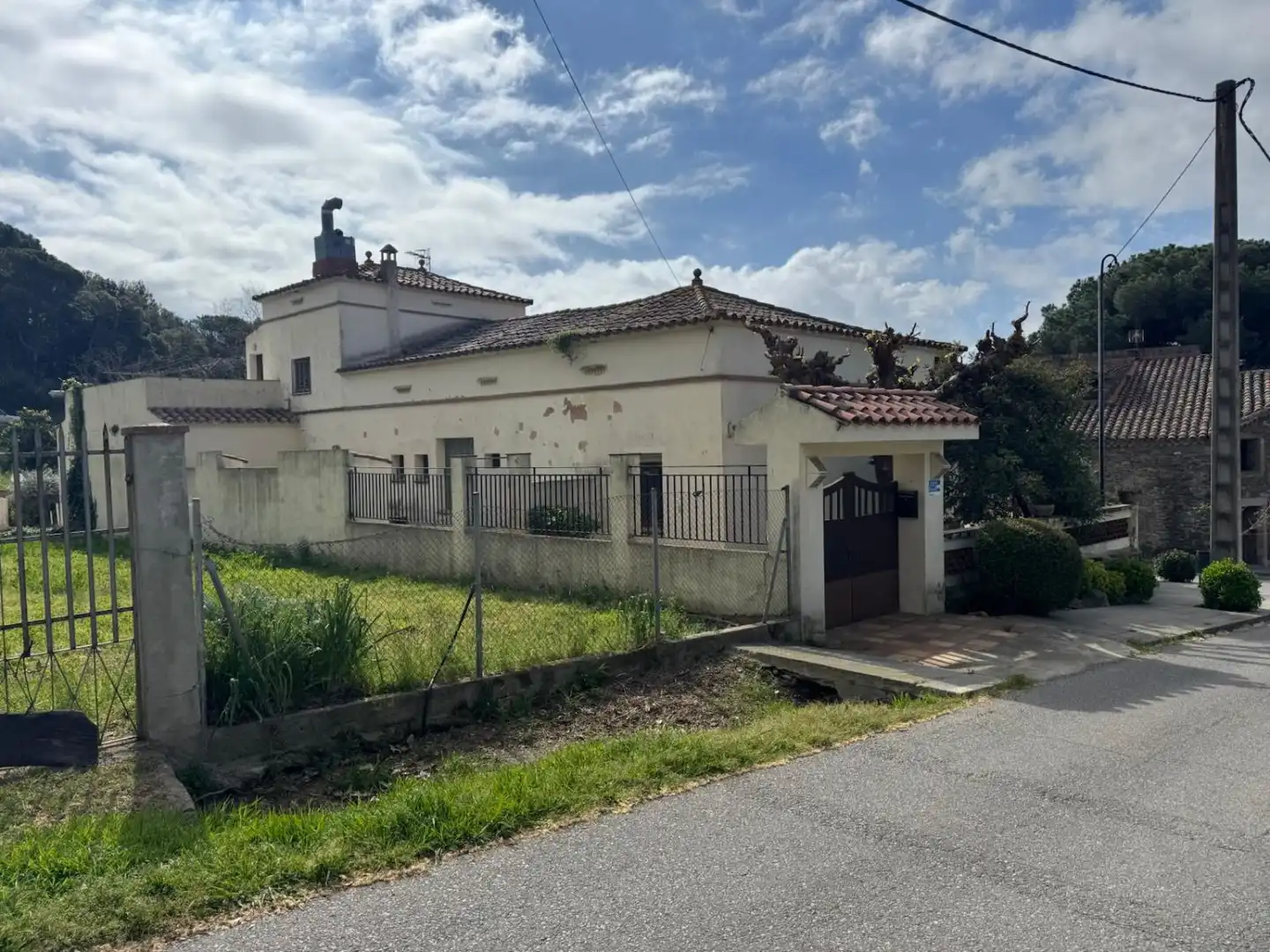 Exterior view of Houses for sale in Campins  with Air Conditioner
