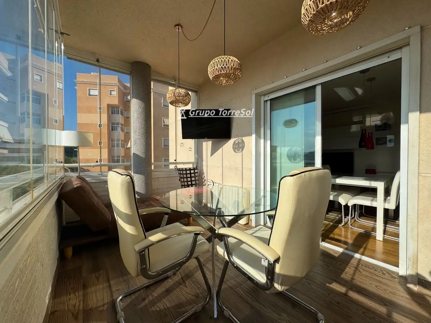 Terrace of Flat for sale in Elche / Elx  with Air Conditioner, Heating and Terrace