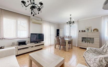 Living room of Single-family semi-detached for sale in Puçol  with Air Conditioner and Balcony