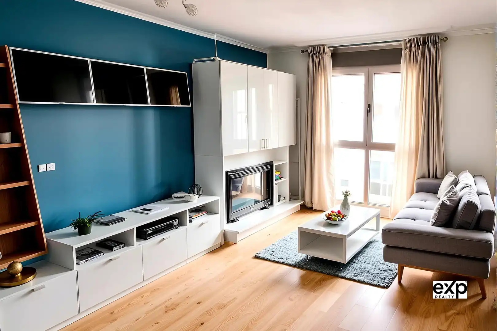 Sala de estar de Apartamento en venta en Burela con Calefacción y Trastero