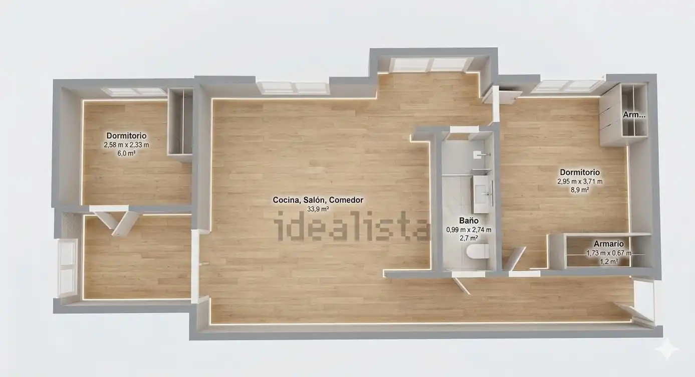 Attic for sale in Madrid  with Air Conditioner