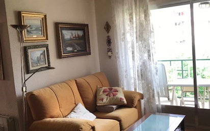 Living room of Flat for sale in  Madrid Capital