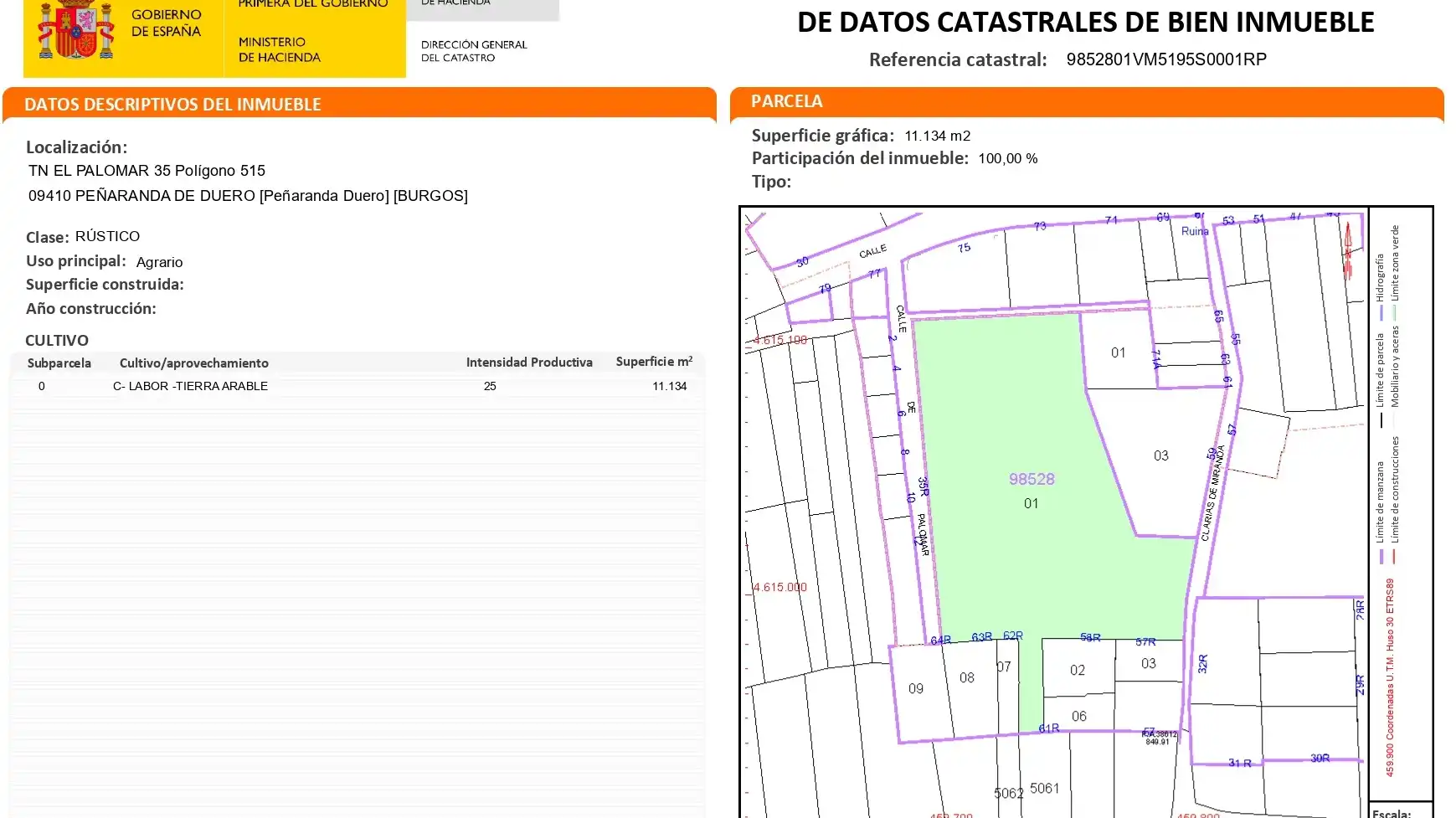 Terreno rústico en venta en Terreno el Palomar 35, imagen 6