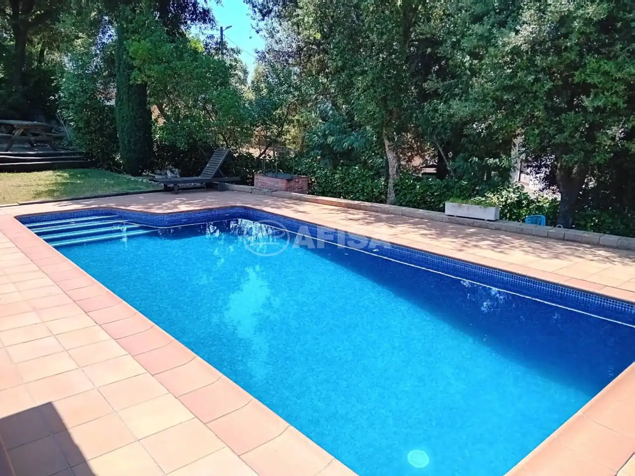 Swimming pool of Houses for sale in Sant Pere de Vilamajor  with Air Conditioner, Heating and Private garden