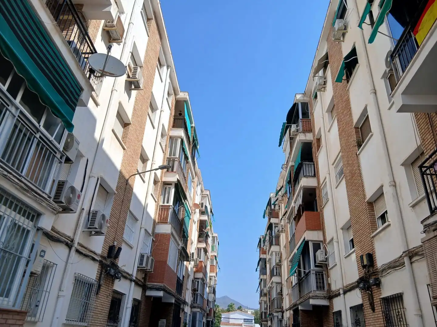 Vista exterior de Piso en venta en Málaga