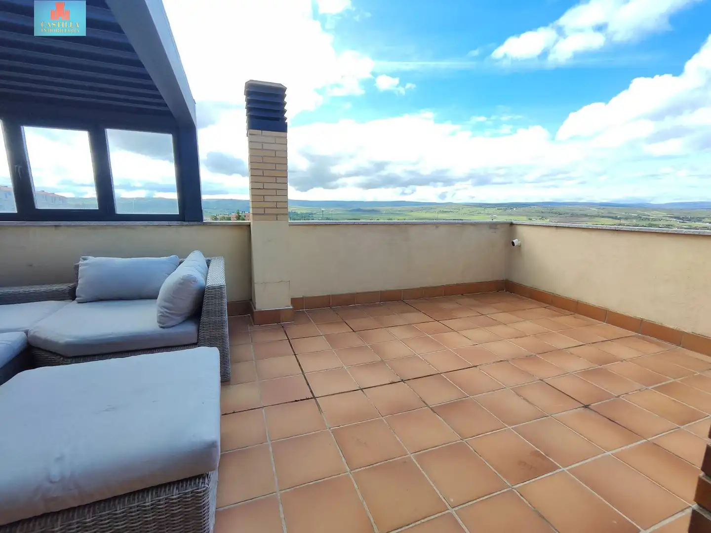 Terraza de Casa adosada en venta en Ávila con Calefacción, Jardín privado y Terraza