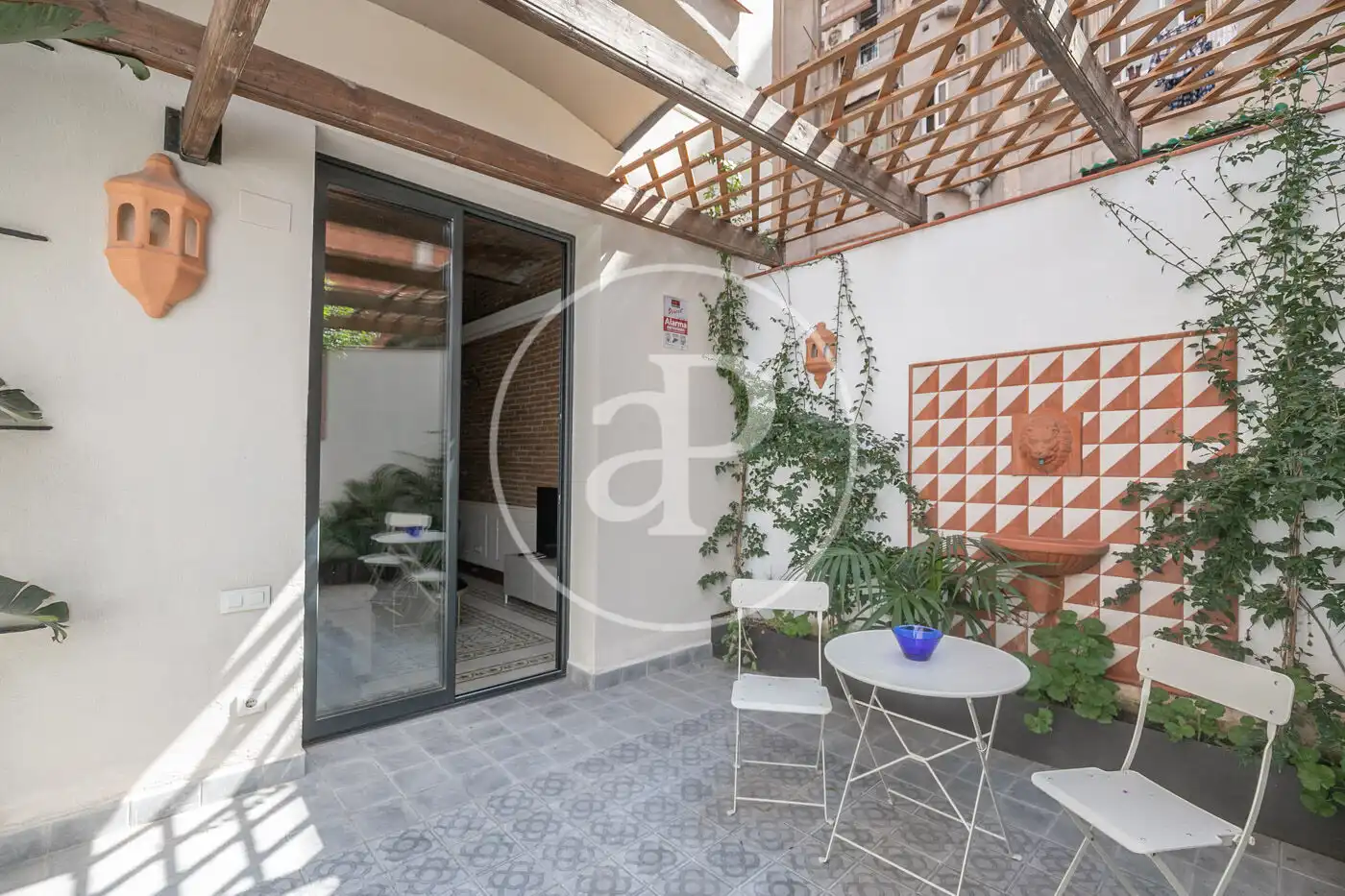 Terrace of Flat for rent in  Barcelona Capital  with Air Conditioner, Heating and Terrace