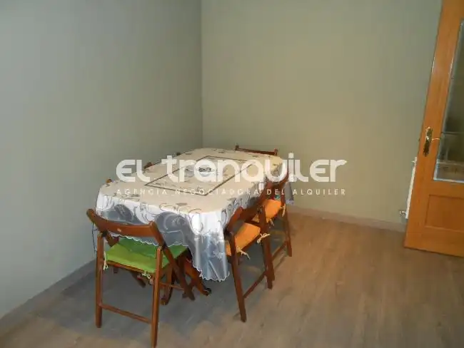 Esszimmer von Wohnung zur Miete in Madrid mit Klimaanlage, Terrasse und Möbliert