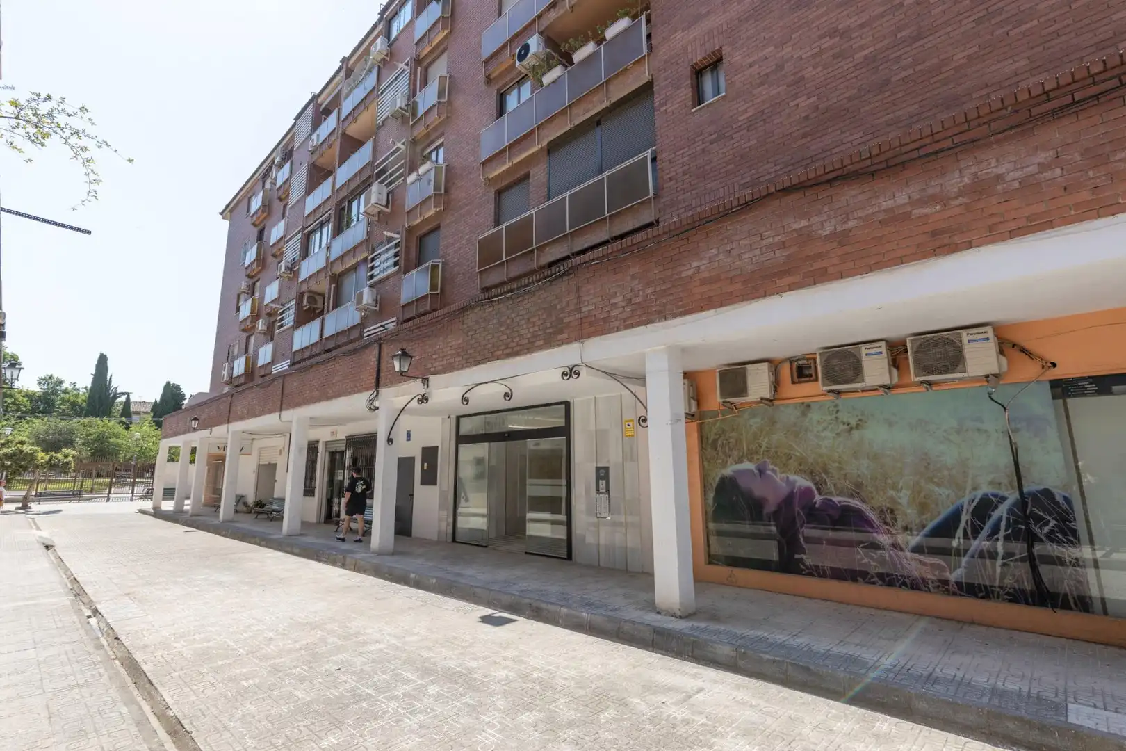 Exterior view of Flat for sale in Granada  with Air Conditioner, Terrace and Balcony