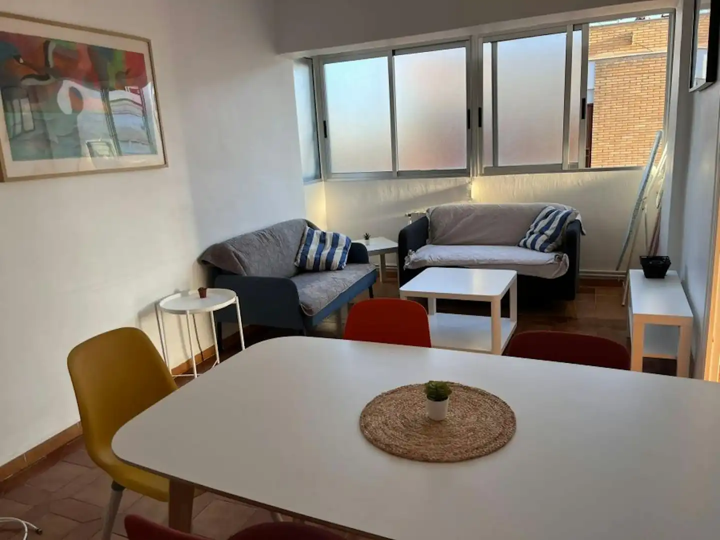 Living room of Flat for rent in Valencia  with Heating