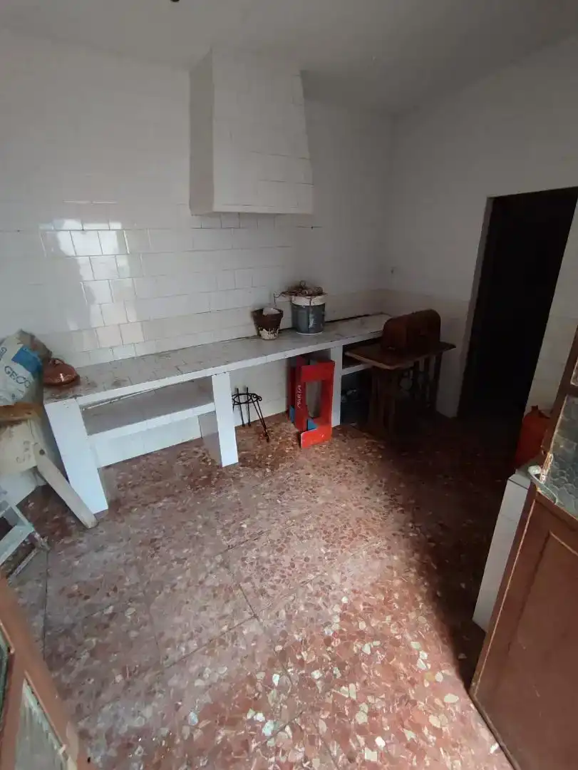 Cuina de Planta baixa en venda en Solana de los Barros amb Aire condicionat, Traster i Moblat