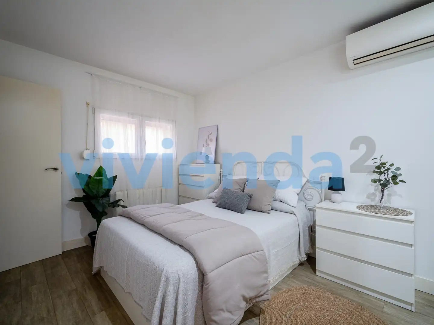 Schlafzimmer von Wohnung zum Verkauf in Madrid mit Klimaanlage, Heizung und Möbliert