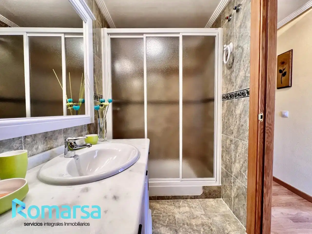 Bathroom of Flat for rent in Ávila  with Heating, Furnished and Community pool