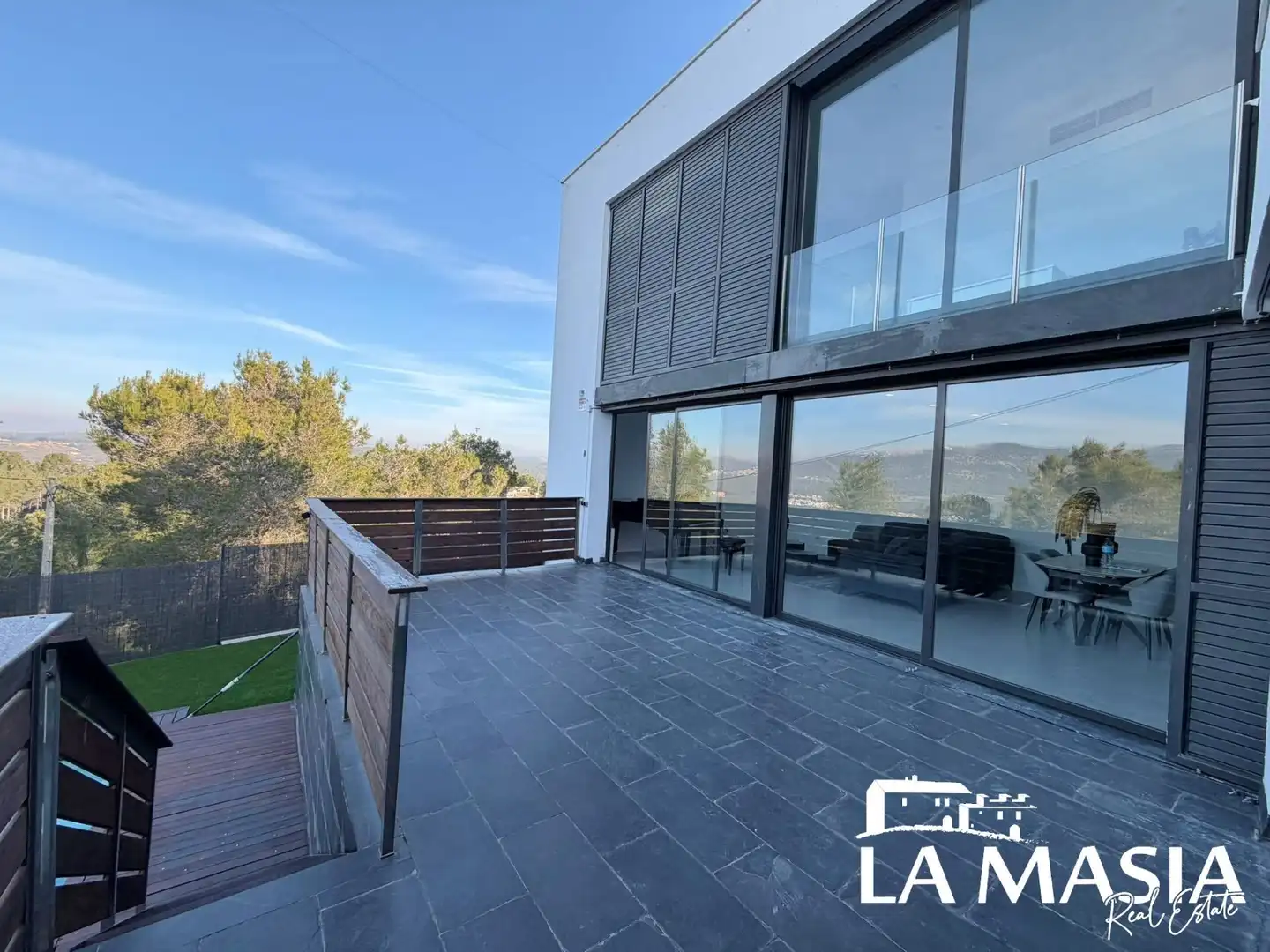 Terraza de Casa o chalet en venta en Canyelles con Aire acondicionado, Calefacción y Jardín privado