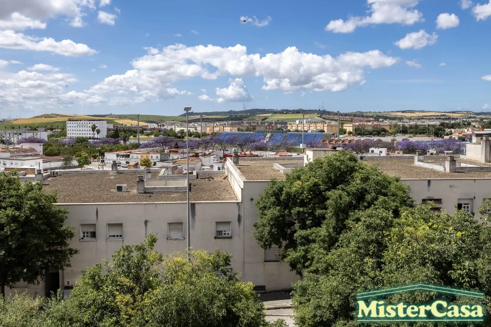 Exterior view of Houses for sale in Jerez de la Frontera  with Air Conditioner, Terrace and Storage room