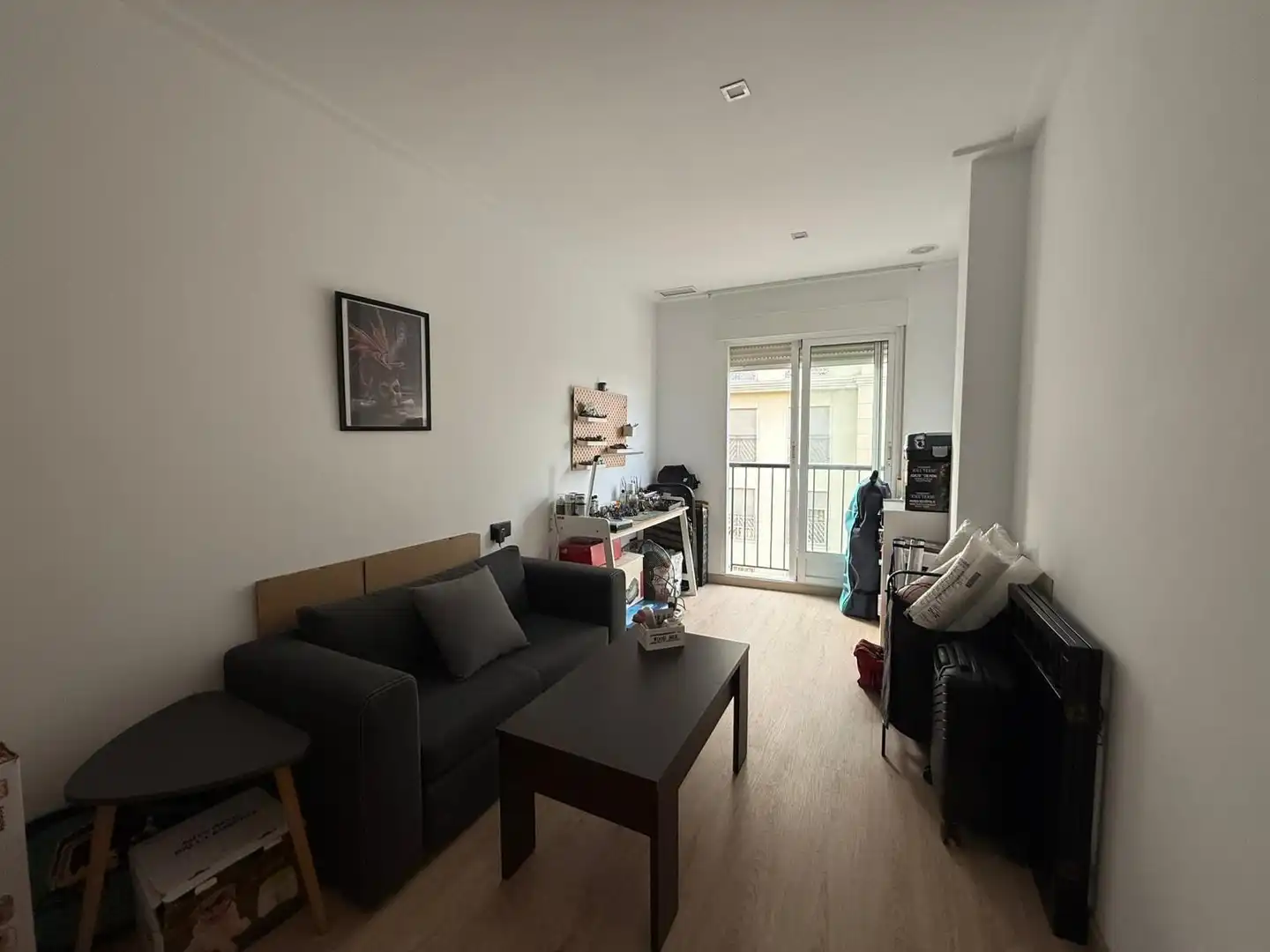 Sala d'estar de Àtic en venda en Elche / Elx amb Aire condicionat, Parquet i Terrassa