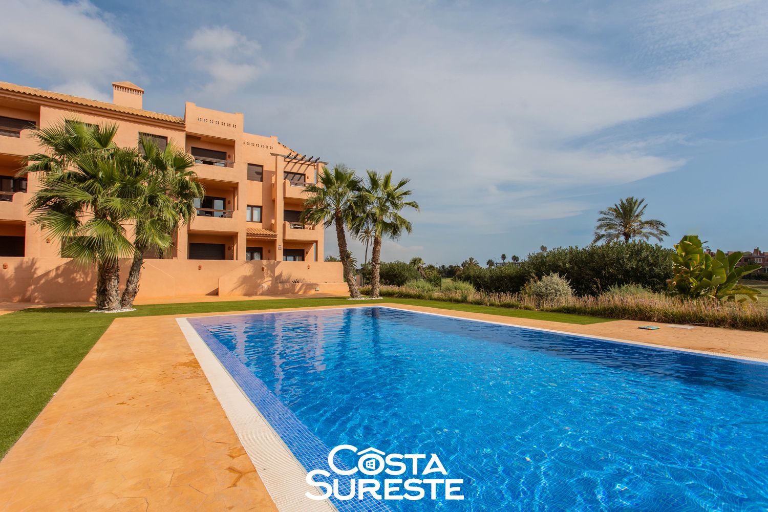 Exterior view of Flat for sale in Los Alcázares  with Air Conditioner, Heating and Private garden