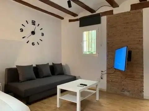 Sala de estar de Estudio en venta en Valencia con Aire acondicionado, Parquet y Amueblado