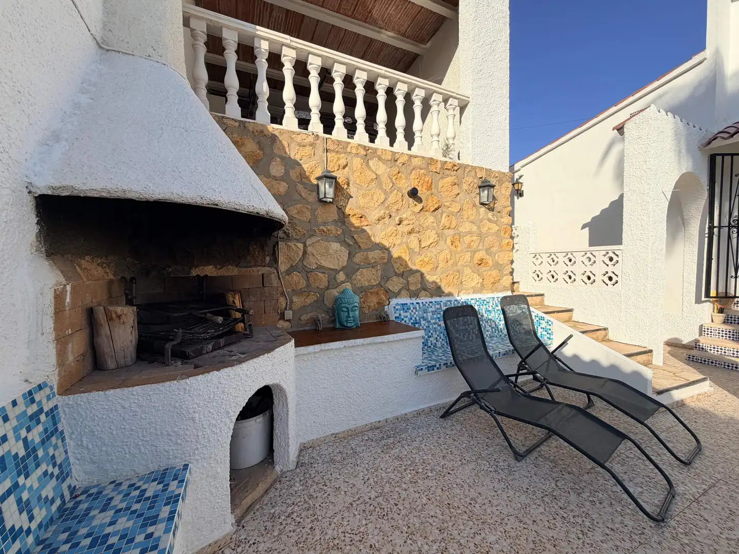 Terrassa de Casa o xalet en venda en La Nucia