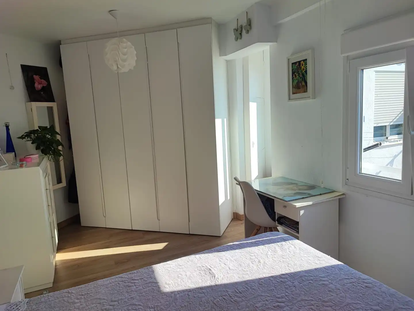 Schlafzimmer von Dachboden zum Verkauf in Tarragona mit Klimaanlage, Heizung und Parkett