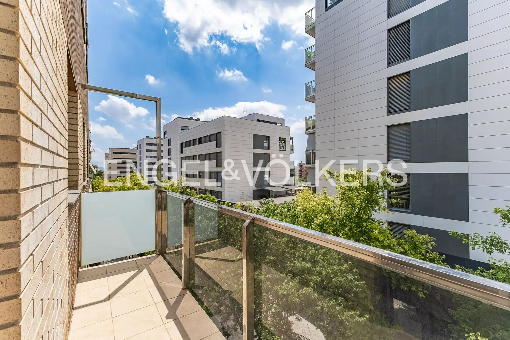 Terrace of Flat for sale in Sabadell  with Air Conditioner, Heating and Parquet flooring