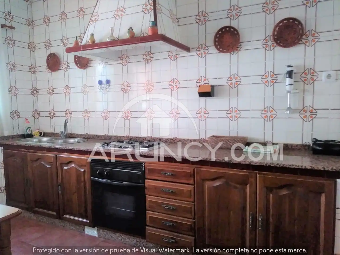 Cocina de Casa adosada en venta en Alcalá de Guadaira con Aire acondicionado y Terraza
