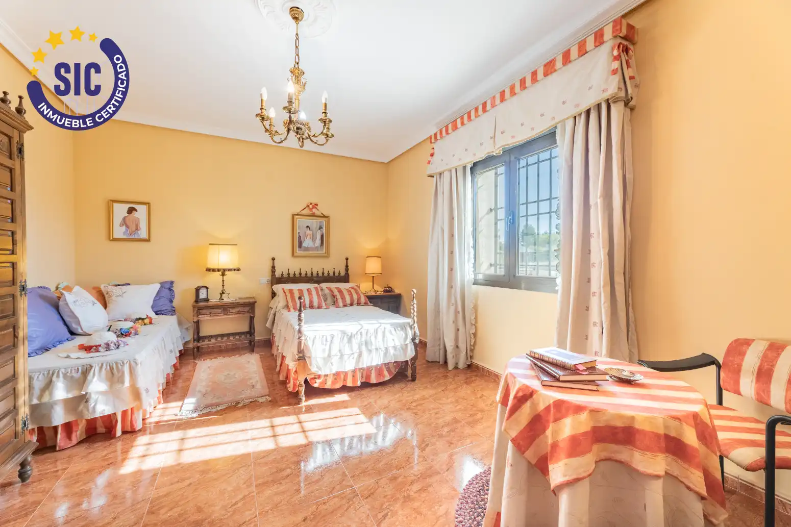 Habitación de Casa o chalet en venta en Hontecillas con Calefacción, Terraza y Amueblado