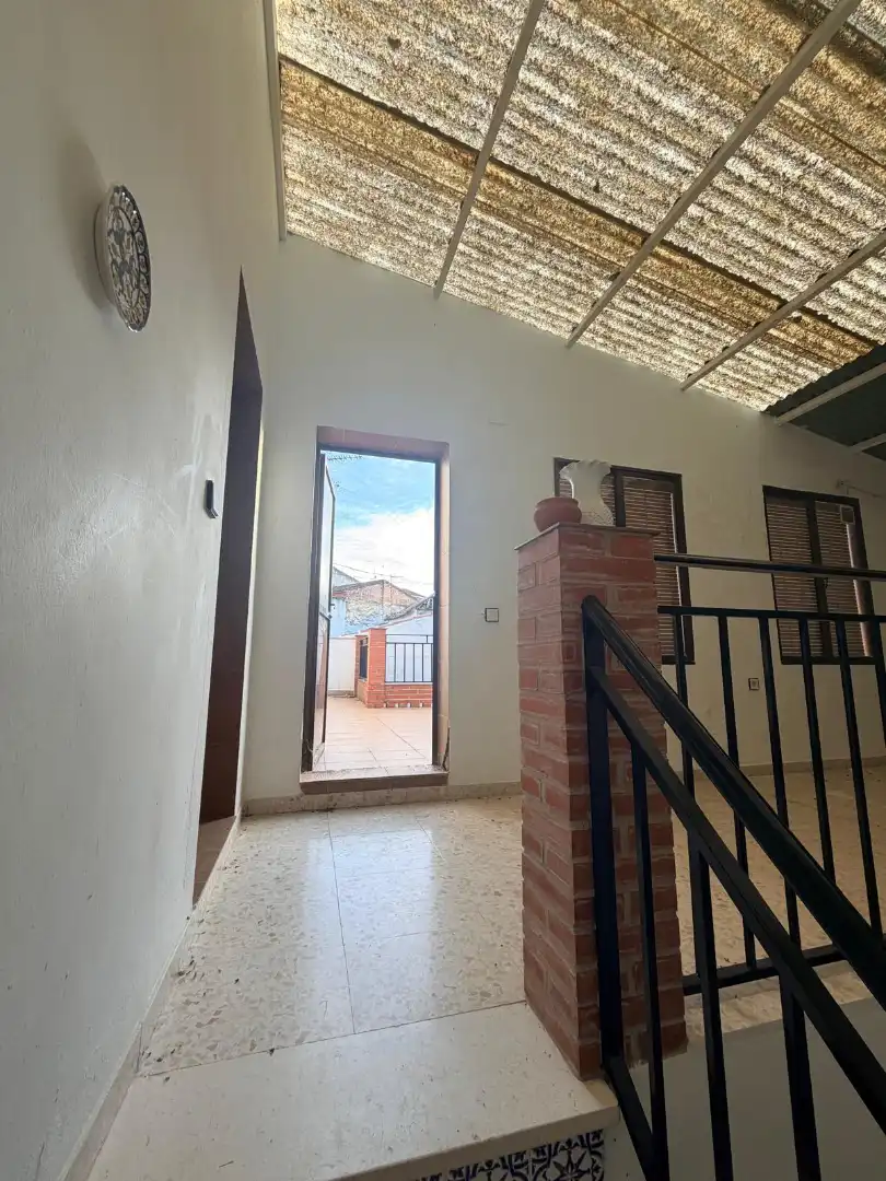 Terraza de Casa adosada en venta en San Sebastián de los Ballesteros con Terraza y Amueblado