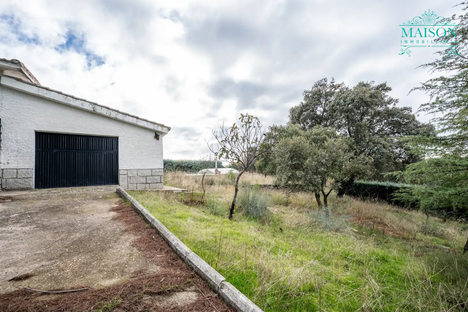 Jardí de Casa o xalet en venda en El Casar amb Calefacció, Jardí privat i Piscina