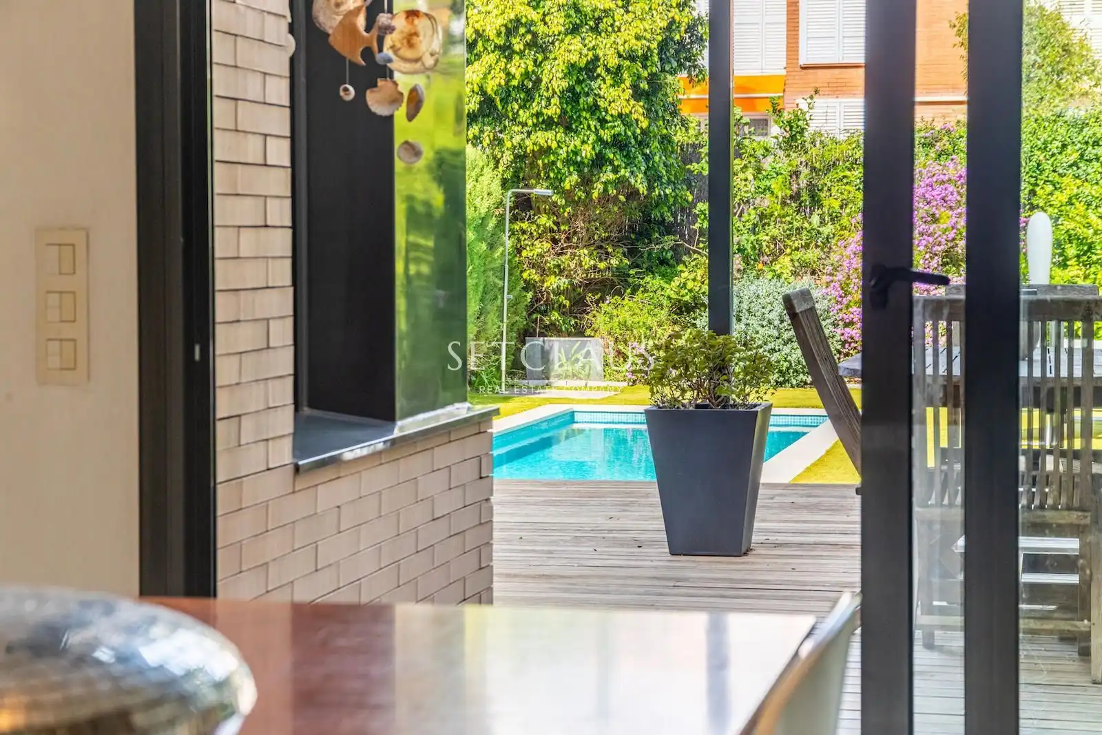 Terraza de Casa adosada en venta en Premià de Mar con Aire acondicionado, Calefacción y Jardín privado