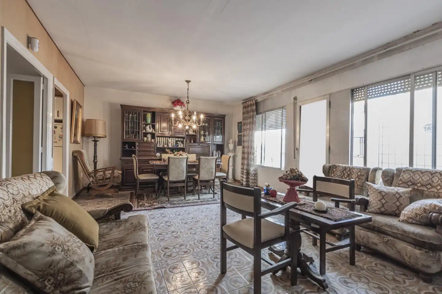 Dining room of Flat for sale in Terrassa  with Terrace and Balcony