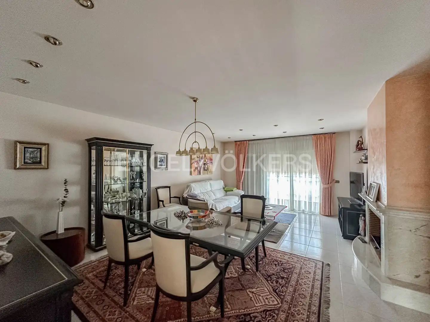 Living room of Houses for sale in Olèrdola  with Air Conditioner, Heating and Private garden